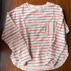 Lou & Gray lightweight sweatshirt. Size Medium petite